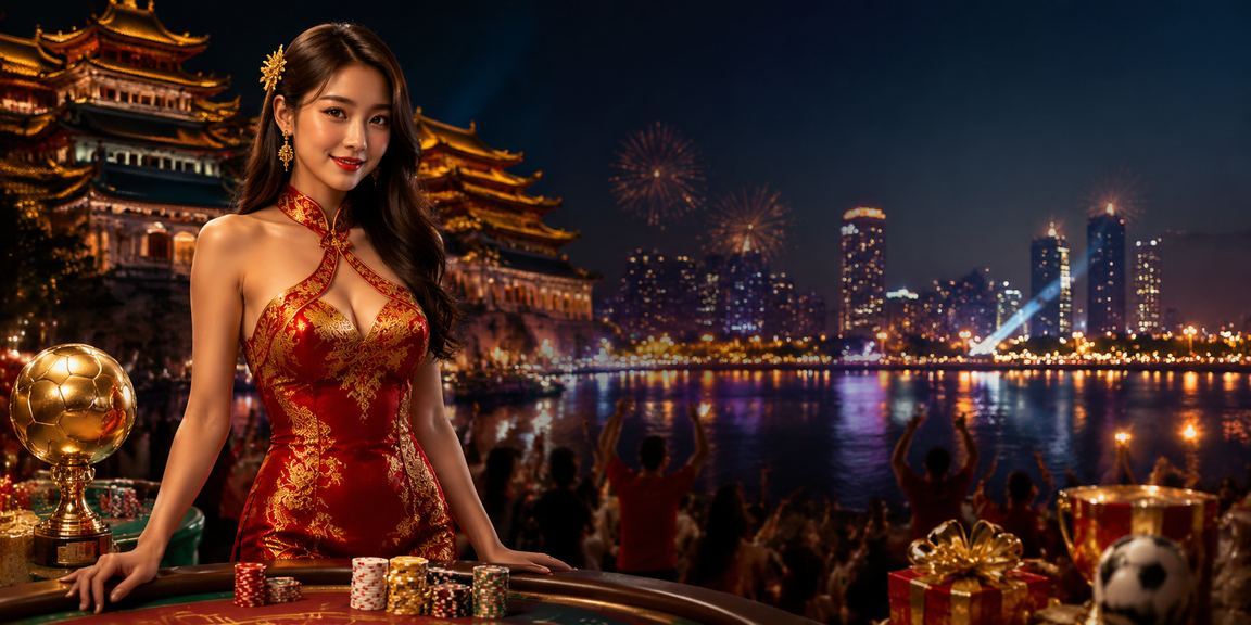 Không khí lễ hội casino và cá cược sôi động tại Sài Gòn với ánh đèn rực rỡ về đêm